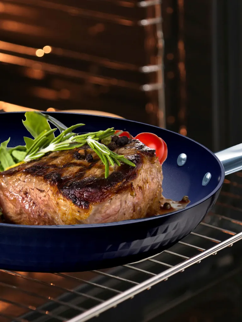 Ceraflon Prestige Diamant Pfannen-Set, Blau, 3-teilig 8 Ceraflon Prestige Diamant Pfannen-Set, Blau, 3-teilig – Bild 6