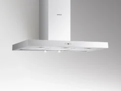 Silverline VEW 600 E Vera Eco 60cm, 800m3/h Freiblasend Edelstahl, Wandhaube,