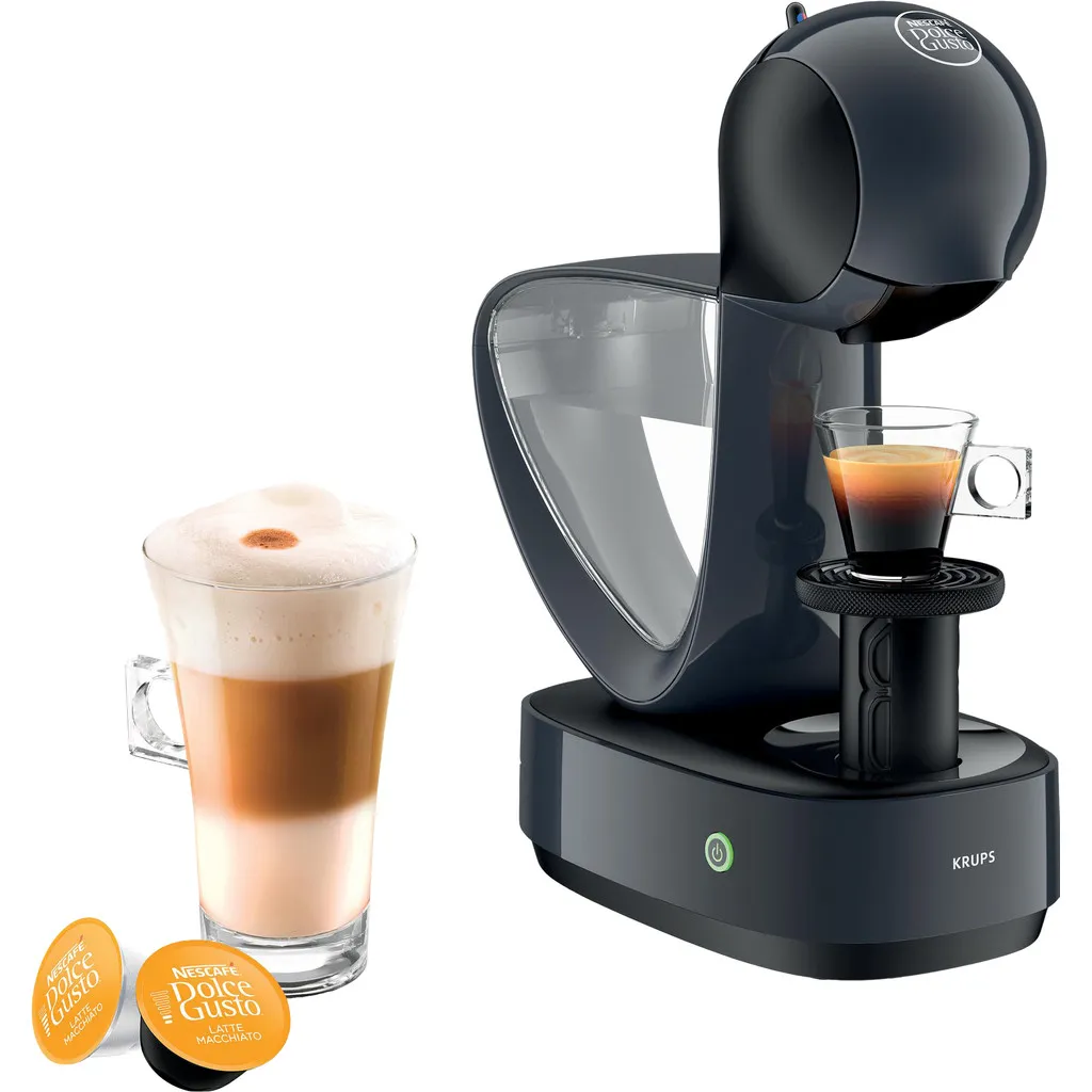 Krups Kapselmaschine KP 173B Nescafe Dolce Gusto Infinissima Cosmic-Grey, Farbe:Cosmic-Grau 15 Krups Kapselmaschine KP 173B Nescafe Dolce Gusto Infinissima Cosmic-Grey, Farbe:Cosmic-Grau – Bild 13
