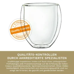 Creano Doppelwandige Gläser 400ml „DG-Bauchig“, 4er Set, Großes Thermoglas Doppelwandig Aus Borosilikatglas, Kaffeegläser, Teegläser, Latte Gläser, Doppelwandgläser 12 Creano Doppelwandige Gläser 400ml „DG-Bauchig“, 4er Set, Großes Thermoglas Doppelwandig Aus Borosilikatglas, Kaffeegläser, Teegläser, Latte Gläser, Doppelwandgläser -Kaufland Verkäufe 887796dac69dbb4822d5bb9f23a63f32