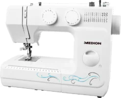 MEDION MD 18205 Freiarmnähmaschine / 60 Versch. Stichmuster/Knopfloch- & Einfädelautomatik/LED-Nählicht, Umfangreiches Zubehör/weiß 11 MEDION MD 18205 Freiarmnähmaschine / 60 Versch. Stichmuster/Knopfloch- & Einfädelautomatik/LED-Nählicht, Umfangreiches Zubehör/weiß -Kaufland Verkäufe 88a0e7293be3166f0abea56df0ad8a4b