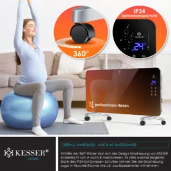 KESSER® Elektro Glasheizung Konvektor Elektroheizung Heizung Heizkörper Touch Display, Modell:Schwarz / 2000 Watt 16 KESSER® Elektro Glasheizung Konvektor Elektroheizung Heizung Heizkörper Touch Display, Modell:Schwarz / 2000 Watt -Kaufland Verkäufe 88cdd1021e4a416ebcc73f8fca7a5edb