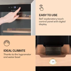 Klarstein Zigarren Humidor Befeuchter - Thermoelektrischer Humidor Schrank Mit Glastür - Mit Einschüben Aus Zedernholz - Hygrometer - LED-Innenbeleuchtung - 37 Liter - Silber Humidor Zigarre Elektrisch Humidor Schrank Luftbefeuchter Humidor Zigarren 13 Klarstein Zigarren Humidor Befeuchter - Thermoelektrischer Humidor Schrank Mit Glastür - Mit Einschüben Aus Zedernholz - Hygrometer - LED-Innenbeleuchtung - 37 Liter - Silber Humidor Zigarre Elektrisch Humidor Schrank Luftbefeuchter Humidor Zigarren -Kaufland Verkäufe 8938aad60b0f562303fd8fd224713fc7