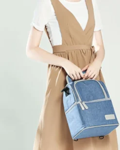 Muttermilch-Kühltasche Mit Kühlakkus, Doppellagig, Passend Für 3 Flaschen, Bis Zu 255 Ml, Für Stillen, Muttermilch, Pumpbeutel, Rucksack ,Denim Blue -Kaufland Verkäufe 89c1b5ce0941be3390d1bba4f63cf885