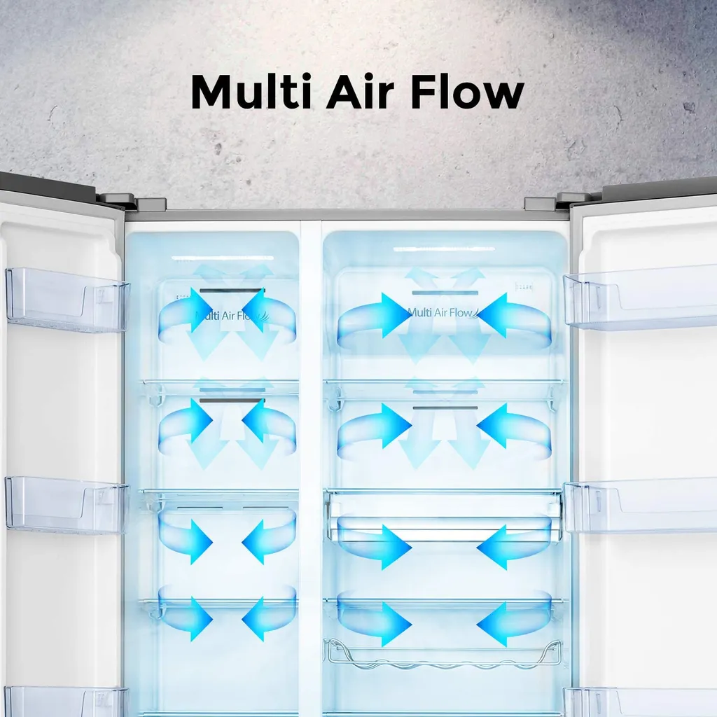 HISENSE RS741N4AC3 Kühl-/Gefrierkombination Side By Side NO FROST 13 HISENSE RS741N4AC3 Kühl-/Gefrierkombination Side By Side NO FROST – Bild 11