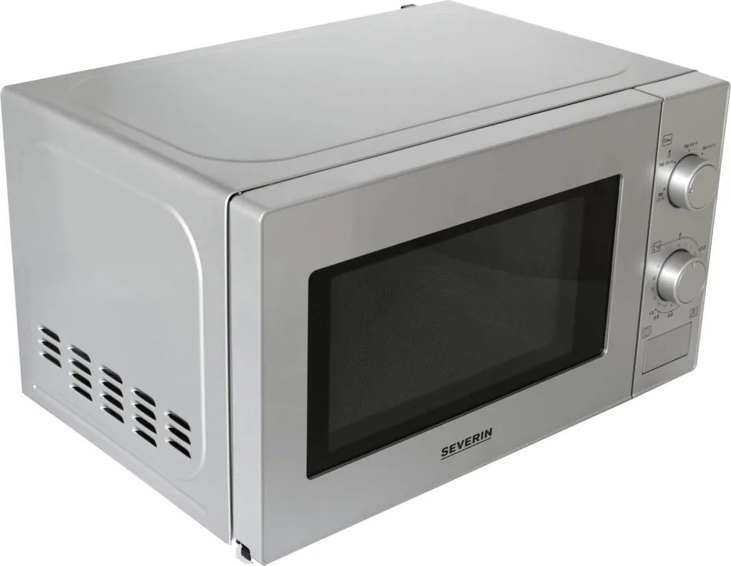 Severin MW 7899, Arbeitsplatte, Solo-Mikrowelle, 20 L, 700 W, Drehregler, Edelstahl 6 Severin MW 7899, Arbeitsplatte, Solo-Mikrowelle, 20 L, 700 W, Drehregler, Edelstahl – Bild 4