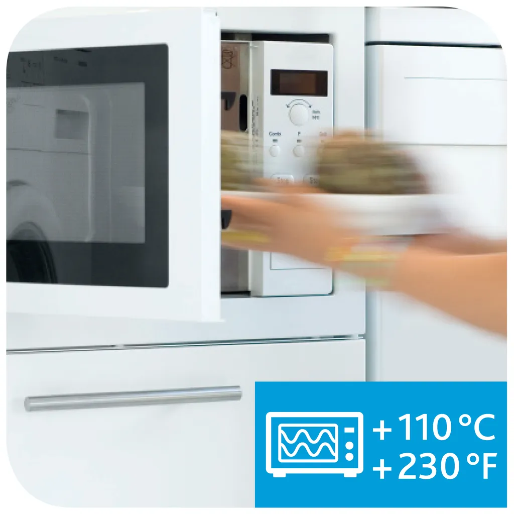 EMSA Clip & Close Glas, Set, Quadratisch, 0,2 L, Blau, Transparent, Polypropylen (PP), Thermoplastisches Elastomer (TPE), Deutschland 10 EMSA Clip & Close Glas, Set, Quadratisch, 0,2 L, Blau, Transparent, Polypropylen (PP), Thermoplastisches Elastomer (TPE), Deutschland – Bild 8