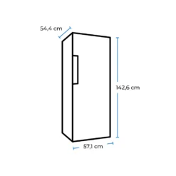 Exquisit Gefrierschrank GS230-H-040E Inoxlook | Nettoinhalt: 168L | EEK: E | Inoxlook -Kaufland Verkäufe 8aec1c19c62b9acda79024321b91c0be