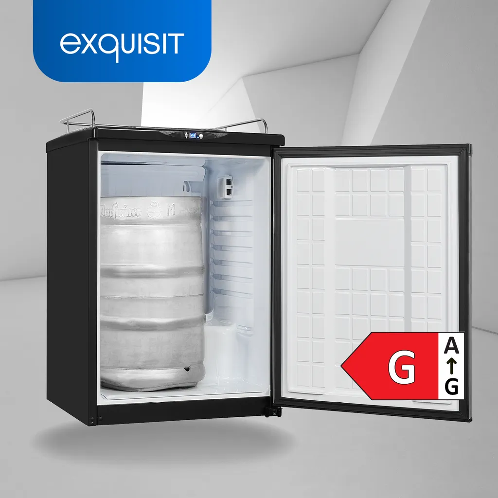 Exquisit Bierkühler BK160-HE-300G Inox | 163 L Nutzinhalt | Inox 4 Exquisit Bierkühler BK160-HE-300G Inox | 163 L Nutzinhalt | Inox – Bild 2