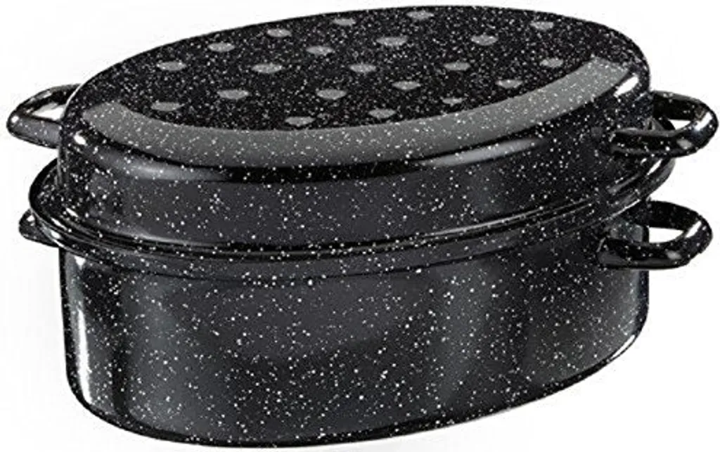 Testrut Emaille Gansbräter Für Alle Herdarten, 42 Cm Massive Qualität, Antihaft, Klassische Optik 6 Testrut Emaille Gansbräter Für Alle Herdarten, 42 Cm Massive Qualität, Antihaft, Klassische Optik – Bild 4