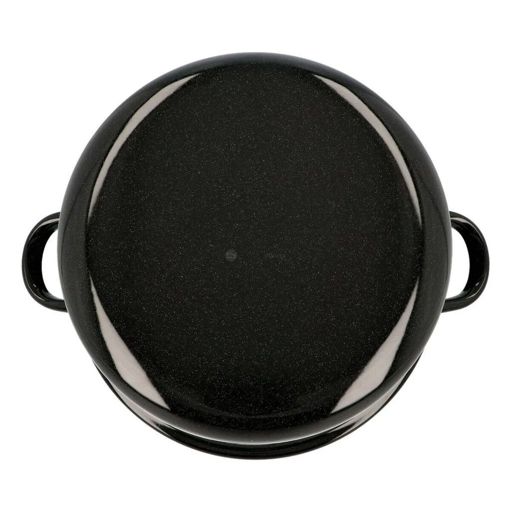 Emailletopf - Suppentopf - Saucentopf - 10l - STANDARD - 28 Cm - Belis - Schwarz 10 Emailletopf - Suppentopf - Saucentopf - 10l - STANDARD - 28 Cm - Belis - Schwarz – Bild 8