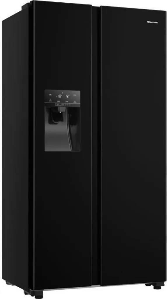 Hisense RS650N4AB1 - Amerikanischer Kühlschrank 499L (334L + 165L) - Total Belüftete Kälte - - L91cmxH179cm - Schwarz 7 Hisense RS650N4AB1 - Amerikanischer Kühlschrank 499L (334L + 165L) - Total Belüftete Kälte - - L91cmxH179cm - Schwarz – Bild 5
