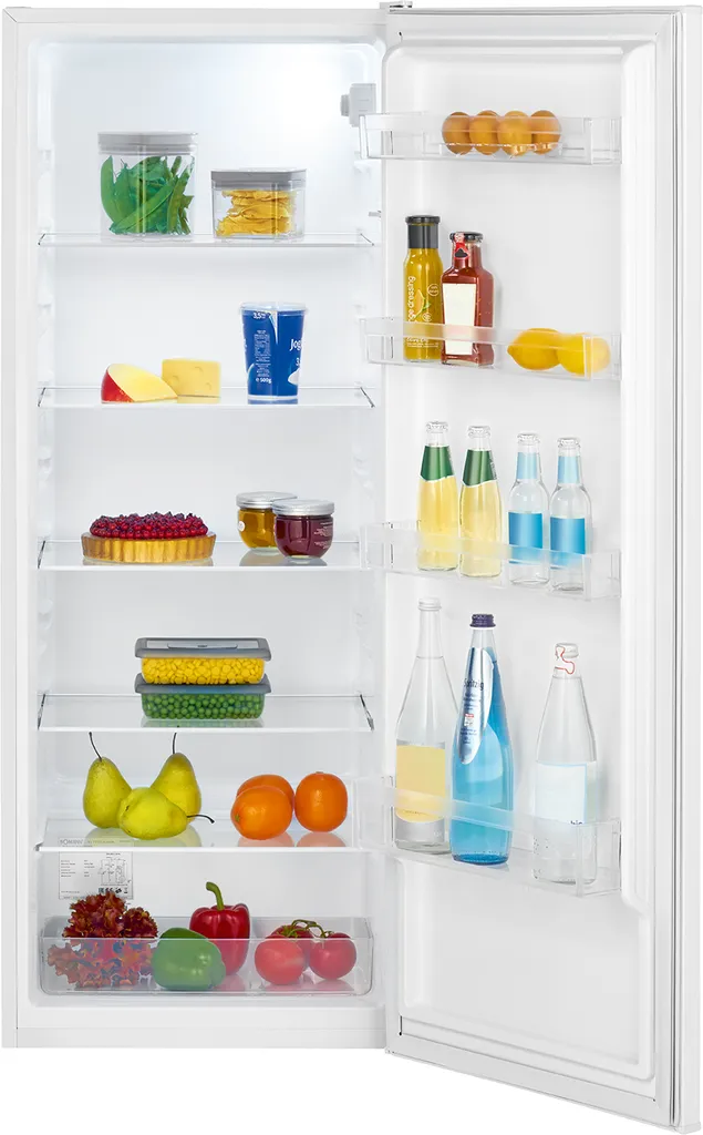 Bomann VS 7339 Vollraumkühlschrank, 242 Liter Nutzinhalt, Temperaturbereich: 0°C +8°C, Türanschlag Rechts, Wechselbar, Weiß 6 Bomann VS 7339 Vollraumkühlschrank, 242 Liter Nutzinhalt, Temperaturbereich: 0°C +8°C, Türanschlag Rechts, Wechselbar, Weiß – Bild 4