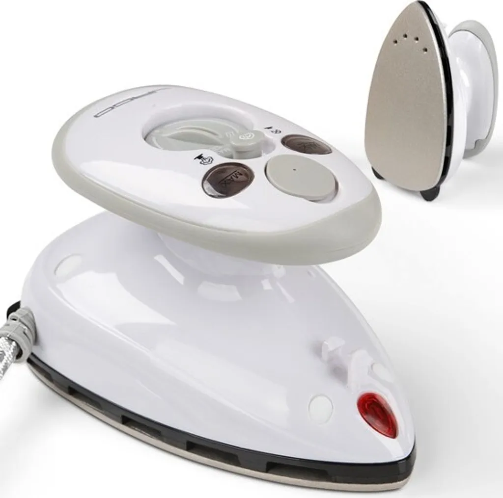 Jago® Mini Bügeleisen - Grau, 260-420 W, Antihaft Bügelsohle, Wassertank 40 Ml, 100-240 V Netzspannung Umschaltbar, Mit/ohne Dampf - Dampfbügeleisen, Reisebügeleisen 14 Jago® Mini Bügeleisen - Grau, 260-420 W, Antihaft Bügelsohle, Wassertank 40 Ml, 100-240 V Netzspannung Umschaltbar, Mit/ohne Dampf - Dampfbügeleisen, Reisebügeleisen – Bild 12