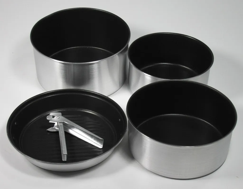 Camping Kochgeschirr Alu Mit Antihaftbeschichtung 5 Teilig Senior 3 Camping Kochgeschirr Alu Mit Antihaftbeschichtung 5 Teilig Senior