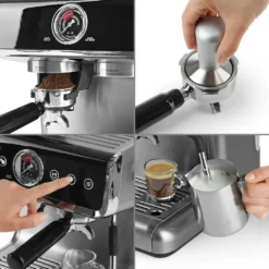 BEEM ESPRESSO-GRIND-PROFESSION Espresso-Siebträgermaschine Mit Mahlwerk + 1x ESPRESSO PERFETTO Ganze Bohne + 1x CAFÉ CREMA Ganze Bohne Espressomaschine Siebträger Maschine Barista Edelstahl Mit Mahlwerk Inkl Kaffee -Kaufland Verkäufe 8ddbacb21990ba082fe439b5869eb264 1