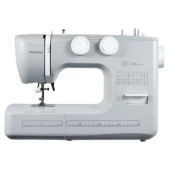 MEDION Nähmaschine (freiarm, Elektrisch, 62 Watt, LED Licht, 60 Verschiedene Stichmuster, Autom. Einfädler, MD10689)