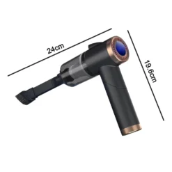 Auto Staubsauger, Rikimxin Handstaubsauger 9000Pa Starke Power Sauger Tragbarer Mini Autostaubsauger Kabellos Wiederaufladbar Staubsauger Mit LED-Licht 90° Rotation Vakuum ,Black -Kaufland Verkäufe 8e94b0fec2924546d3ec77eaa75ad1d0 1