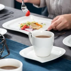 MALACASA, Serie Elvira, 36 Teilig Cremeweiß Porzellan Geschirrset Tafelservice Kaffeeservice Mit Tassen, Untertassen, Dessertteller Für 12 Person 12 MALACASA, Serie Elvira, 36 Teilig Cremeweiß Porzellan Geschirrset Tafelservice Kaffeeservice Mit Tassen, Untertassen, Dessertteller Für 12 Person -Kaufland Verkäufe 8ef60b54be7af4821872ea1cd5239ea9