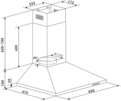 PKM Dunstabzugshaube Wandhaube Wandesse Wandmontage 6091H Edelstahl 60 Cm 13 PKM Dunstabzugshaube Wandhaube Wandesse Wandmontage 6091H Edelstahl 60 Cm -Kaufland Verkäufe 8f52bd0138a0029b09409bc5326d54fe