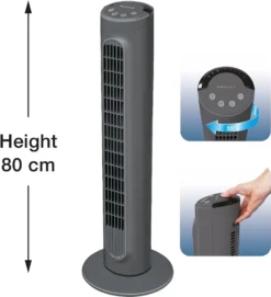 Honeywell HYF1101E4 Comfort Control Turmventilator, 55°-Oszillation, Timer, 3 Stufen, 36 Watt, Anthrazit -Kaufland Verkäufe 8f5518217bd3194f5bc5fc1d94e5a0dc