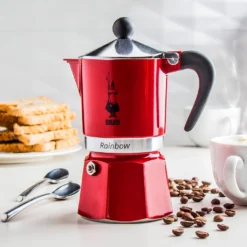 Bialetti Rainbow, Italienische Espresso-Kaffeemaschine, Aluminium, 3 Tassen, Rot 23 Bialetti Rainbow, Italienische Espresso-Kaffeemaschine, Aluminium, 3 Tassen, Rot -Kaufland Verkäufe 8fc74856b30e9ff15ef50185bf6ee646