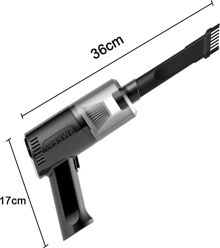 Duster, Handheld Cordless Air Duster, Air Blower Rechargeable, Electric Compressed Air Gun Battery Operation, For Cleaning Computer Keyboard Camera Lego Toys.,Black 5 Duster, Handheld Cordless Air Duster, Air Blower Rechargeable, Electric Compressed Air Gun Battery Operation, For Cleaning Computer Keyboard Camera Lego Toys.,Black – Bild 3