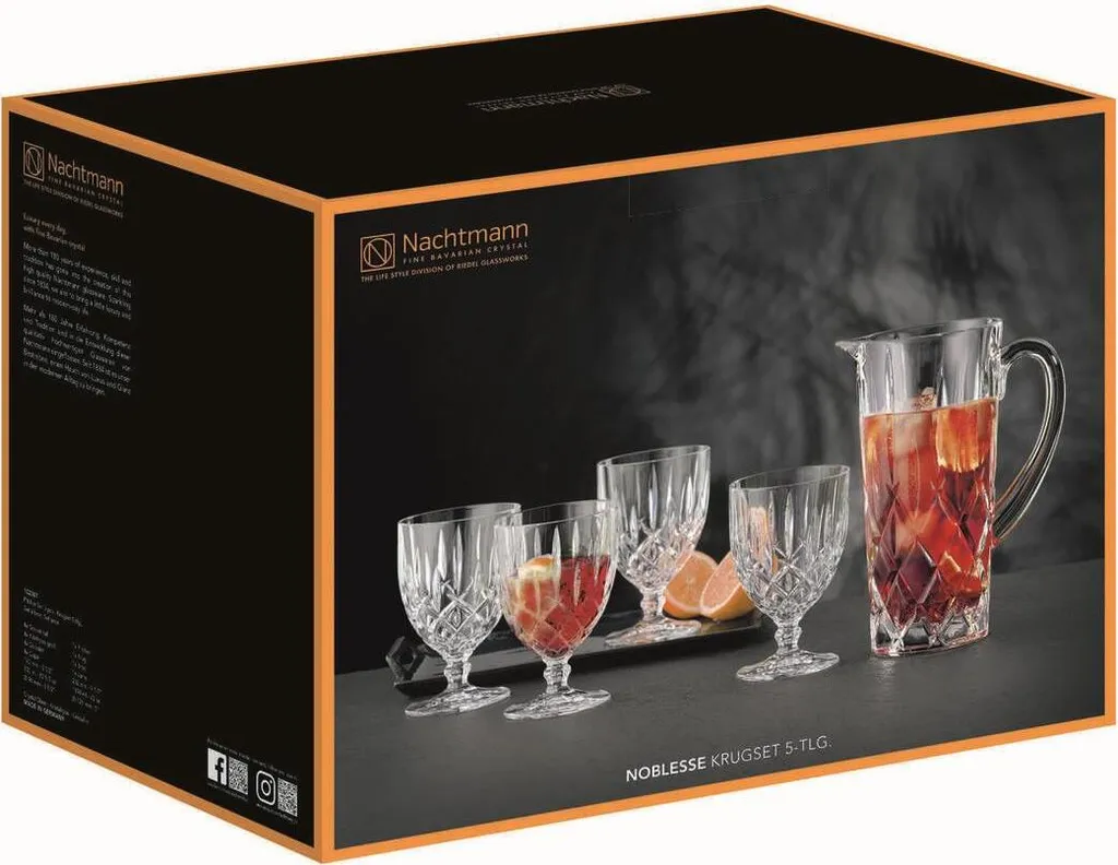 Nachtmann Krug Set/5 7522/5tlg Noblesse K 102387 5 Nachtmann Krug Set/5 7522/5tlg Noblesse K 102387 – Bild 3