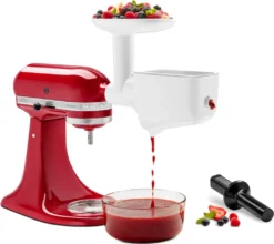 KitchenAid 5KSM2FPPC Zubehör Set Bundle Für Küchenmaschinen, Fleischwolf, Pürieraufsatz, Gemüseschneider (5KSMFVSFGA + 5KSMVSA) -Kaufland Verkäufe 9054bd0e2f8f6b48018e2dbf6715550b