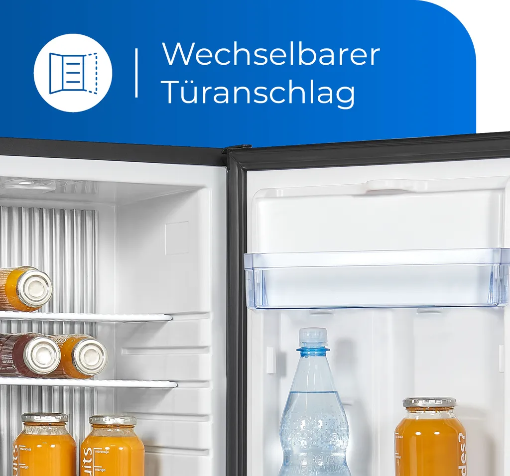 Exquisit Absorber Kühlschrank FA60-260G SchwarzPV | Hotelkühlschrank | 43 L Nutzinhalt | Schwarz 7 Exquisit Absorber Kühlschrank FA60-260G SchwarzPV | Hotelkühlschrank | 43 L Nutzinhalt | Schwarz – Bild 5
