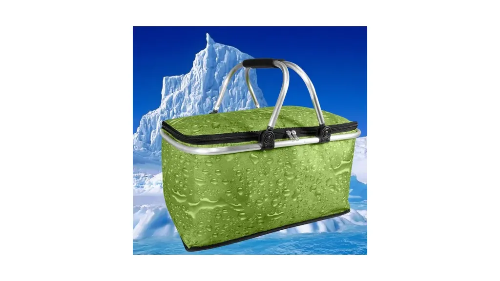 Isolierkorb Kühltasche Picknickkorb Einkaufskorb Isoliert Kühlkorb 5 Isolierkorb Kühltasche Picknickkorb Einkaufskorb Isoliert Kühlkorb – Bild 3