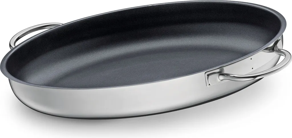 Küchenprofi Fischpfanne Oval 38 Cm Pfanne Edelstahl Antihaft 3 Küchenprofi Fischpfanne Oval 38 Cm Pfanne Edelstahl Antihaft