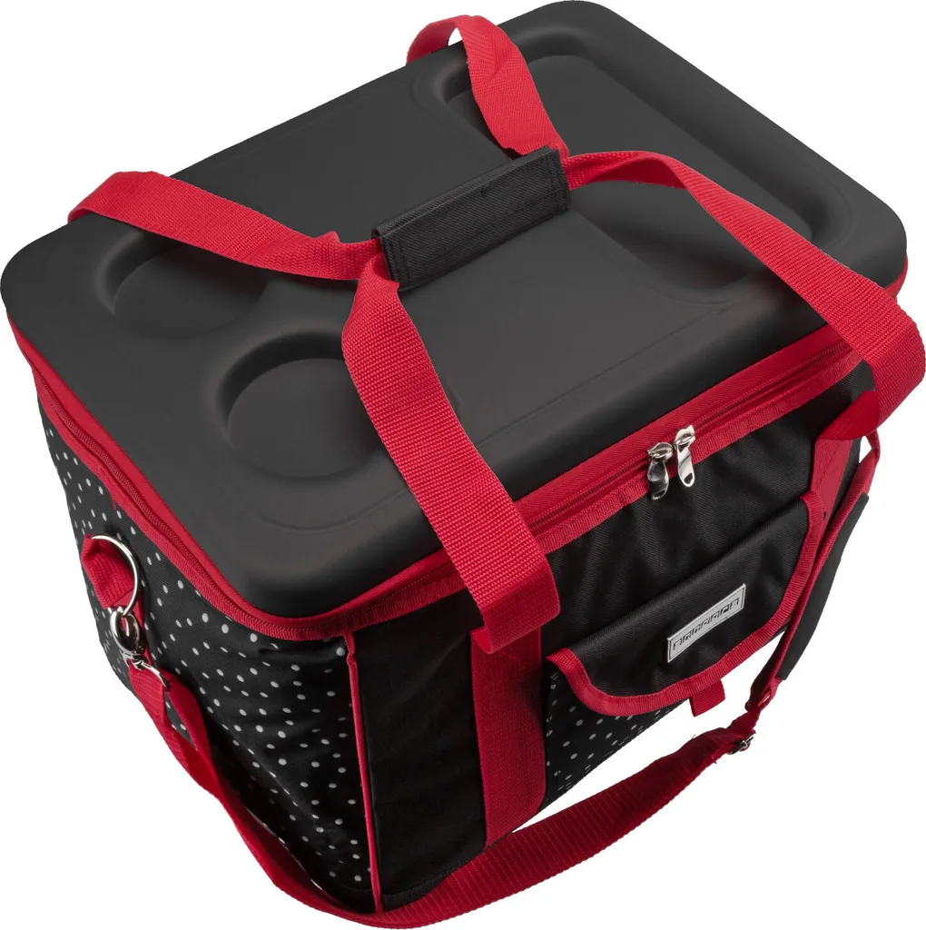 Riesige Kühltasche Picknicktasche XL Schwarz Weiß - Snövit - Schwarz 5 Riesige Kühltasche Picknicktasche XL Schwarz Weiß - Snövit - Schwarz – Bild 3