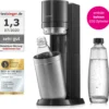 SodaStream Wassersprudler Titan Ohne CO2-Zylinder, 1x 1L Glasflasche Und 1x 1L Kunststoff-Flasche -Kaufland Verkäufe 916ce059eebc1568d71fac9293e0ed3b