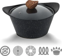 Fiora Topfset 19 Teilig Antihaftbeschichtung Aluguss Induktion Für Alle Herdarten Spülmaschinengeeignet Kochtöpfe Mit Pfannen -Kaufland Verkäufe 92b47fc374bcde0c93b749eb51a43a6e