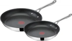 Tefal E304S2 Jo Cook's Direct On - Pfannen-Set - Schwarz