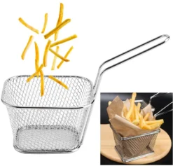 8 Stücke Frittierkorb Klein Servierkörbchen Für Pommes Mini Pommes Körbchen Pommeskörbchen Edelstahl Friteusenkorb Frittierkörbchen Zum Servieren Für Pommes Frites Garnelen Zwiebelringen -Kaufland Verkäufe 9325bc6abb0b3f6e171aee94cae371bd