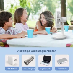 Akku Tischventilator Kompakt Mit Drei Gebläsestufen Und USB Ladeanschluss -Kaufland Verkäufe 9330d8b5cc8f3aec3732cb48c623e108