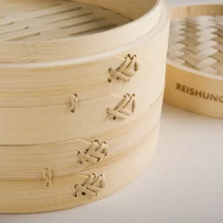 Reishunger Bambusdämpfer (Ø 20 Cm), Für 2 Personen, Inkl. 2 Baumwolltücher 10 Reishunger Bambusdämpfer (Ø 20 Cm), Für 2 Personen, Inkl. 2 Baumwolltücher -Kaufland Verkäufe 9340278895c3348aca8a35f41e2223ed