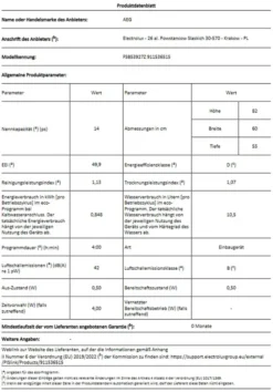 AEG - FSB53927Z - Vollintegrierbarer Geschirrspüler - 60 Cm -Kaufland Verkäufe 937a4ae94f52b99b370787bb2cf00e75