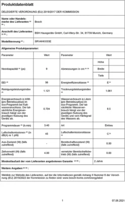 Bosch SRV4HKX53E Vollintegrierbar 45cm -Kaufland Verkäufe 939f4981ecb10ffd6eb0a963c80113b4