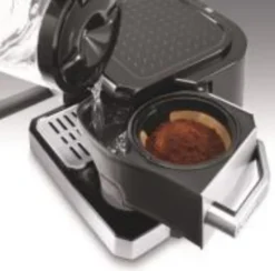 De'Longhi DeLonghi BCO421.S Kombi-Kaffeemaschine, Farbe: Schwarz -Kaufland Verkäufe 9422ac70fb8487e60310ac693795c256