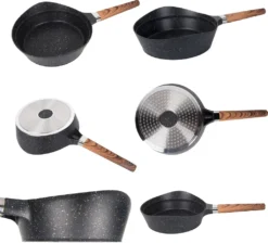 Fiora Topfset 19 Teilig Antihaftbeschichtung Aluguss Induktion Für Alle Herdarten Spülmaschinengeeignet Kochtöpfe Mit Pfannen -Kaufland Verkäufe 9432f11292fda00cc4d90b56deaf4aa9