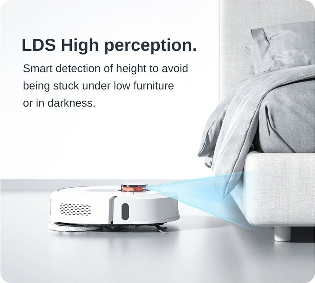 Roidmi Eva Mop Station Staubsauger 3200pa 2-in-1 Saug Und Wischroboter Mit Absaugstation, Mopp- Und Saugroboter, Automatisch Waschen Von Mopps 4 Roidmi Eva Mop Station Staubsauger 3200pa 2-in-1 Saug Und Wischroboter Mit Absaugstation, Mopp- Und Saugroboter, Automatisch Waschen Von Mopps – Bild 2
