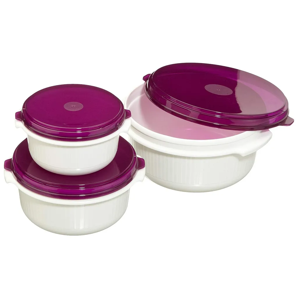 Emsa Micro Family Starter Set, Weiß/Brombeer, 0,5/1,0/1,5 L, 508455 3 Emsa Micro Family Starter Set, Weiß/Brombeer, 0,5/1,0/1,5 L, 508455