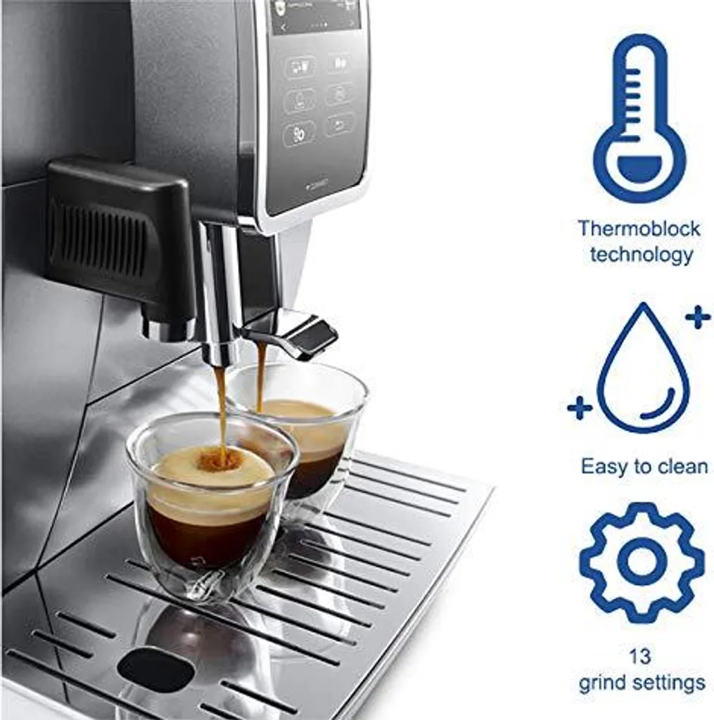 De'Longhi DeLonghi ECAM 370.95 S Dinamica Plus Kaffeevollautomat Silber 7 De'Longhi DeLonghi ECAM 370.95 S Dinamica Plus Kaffeevollautomat Silber – Bild 5