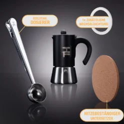 Thiru Espressokocher Induktion L Premium Mokkakanne Aus Edelstahl Inkl. Toolset (Silber, 4 Tassen (200ml)) 15 Thiru Espressokocher Induktion L Premium Mokkakanne Aus Edelstahl Inkl. Toolset (Silber, 4 Tassen (200ml)) -Kaufland Verkäufe 95cb7ba0862f694488489b1da6ef393c