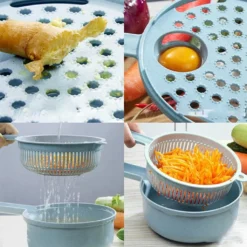 11 In 1 Küchenzubehör Mandolinenhobel Gemüsehobel Kartoffelschäler Karotte Zwiebelreibe Mit Sieb Gemüseschneider(BLAU) 8 11 In 1 Küchenzubehör Mandolinenhobel Gemüsehobel Kartoffelschäler Karotte Zwiebelreibe Mit Sieb Gemüseschneider(BLAU) -Kaufland Verkäufe 95e091c75842b29a35f19fdcfa68fbc1