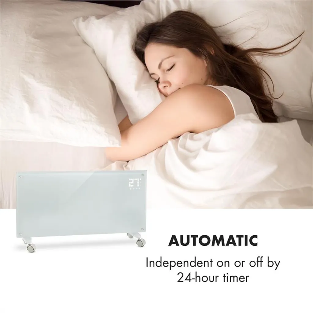 Bornholm Konvektions-Heizgerät 2000W Timer 2 Heizstufen ECO-Modus 6 Bornholm Konvektions-Heizgerät 2000W Timer 2 Heizstufen ECO-Modus – Bild 4