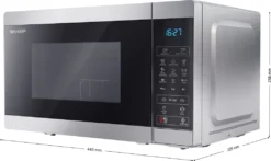 SHARP Mikrowelle Mit Grillfunktion 1000 Watt 20 Liter 11 Leistungsstufen YC-MG02ES -Kaufland Verkäufe 966bea3db26d52a76636b225837188fe